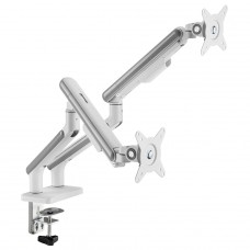 Suporte de Monitor Elements Aice Duo, Articulado, Branco