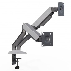 Suporte de Monitor Elements Audaz Duo, Articulado, Branco