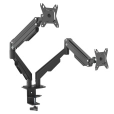 Suporte de Monitor Hayom Duplo, Articulado, Para Monitores de 13 Até 32 Polegadas, Preto, TV8001