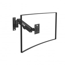 Suporte de Parede Dr. Office Titan Z105, Articulado, Com Pistão, Para Monitores de Até 32 Pol, DR-MA-Z15W1M0K32INN10BN