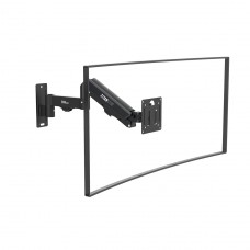 Suporte de Parede Dr. Office Titan Z115, Articulado, Com Pistão, Para Monitores de Até 32 Pol, DR-MA-Z11W1M0K32INN10BN