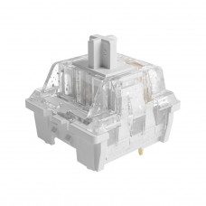 Switch Para Teclado Mecânico Akko Custom Switches, Tatíl, Kit Com 45 Unidades, Wine White (Lubed)  