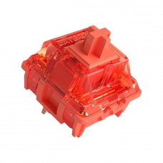 Switch Para Teclado Mecânico Akko Gateron Orange, Tátil, Kit Com 45 Unidades, Gateron Pink (Lubed) 