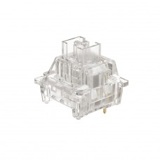 Switch Para Teclado Mecânico Akko V3 Pro Switches, Linear, Kit Com 45 Unidades, Crystal Pro