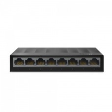 Switch TP-Link LS1008G 8 Portas 10/100/1000Mbps Fast Ethernet, Preto