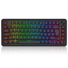 Teclado Gamer Magnético Redragon Stormhunter, RGB, 75%, Hall Effect, UltraMag Linear Switch, ABNT2, Preto, K721RGB-M