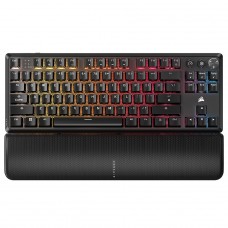 Teclado Gamer Mecânico Corsair K70 Core TKL, RGB, Wireless, Switch MLX Red, ANSI, Preto, CH-914901E-NA