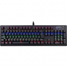 Teclado Gamer Mecânico Fortrek K5 RGB, Switch Blue, ABNT2, Black