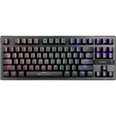Teclado Gamer Mecânico Marvo KG901, Switch Blue, Rainbow