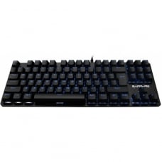 Teclado Gamer Mecanico Sapphire SP12 Black Led Blue Switch Brown 