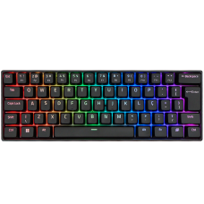 Teclado Magnético Akko 3061s HE, RGB, 60%, ABNT2, Switch Akko Sakura Pink Magnetic