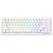 Teclado Magnético Gamer Akko TAC75 HE White, RGB, Switch Akko AstroLink Magnetic, ANSI, 75%, Branco