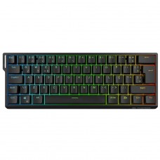 Teclado Magnético Gamer Fortrek Ora Pro, 60%, RGB, Switch LEOBOG, ABNT1, Preto