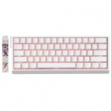 Teclado Magnético Gamer Madlions MAD60HE, RGB, Switch Magnetic Amber Pro, 60%, ANSI, Branco