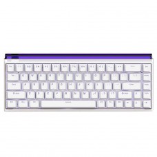 Teclado Magnético Gamer Madlions NANO68, RGB, Switch Magnetic Silver, ANSI, Branco/Roxo