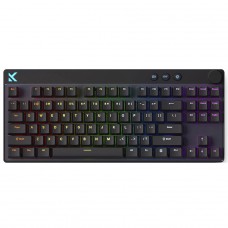 Teclado Magnético Gamer MCHOSE Mix 87, RGB, Hall Effect, Lightning Magnetic Switch, ANSI, Preto, MC-Mix87-1