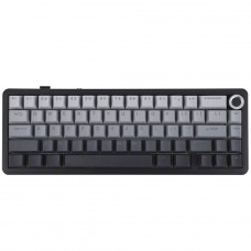 Teclado Mecânico Gamer Epomaker x Aula F65 PRO, Wireless/Bluetooth, RGB, Switch Reaper, ANSI, Gradient Grey