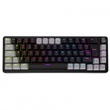 Teclado Mecânico Gamer PCYes Mecka Black Vulcan, Rainbow, Switch Outemu Blue, 65%, ABNT2, Preto, TPMKBVBL