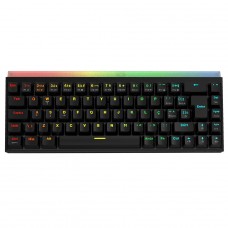 Teclado Mecânico Gamer PCYes Shiyan Black Vulcan, RGB, Switch Outemu Blue, 60%, ABNT2, Preto, TPSHBVBL