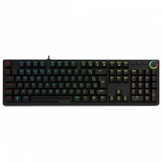 Teclado Mecânico Gamer PCYES Zecky Black Vulcan, 100%, Switch Blue, Rainbow, ABNT2, Preto, PTZKBVBL