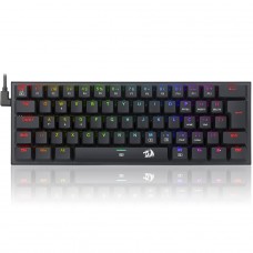 Teclado Mecânico Gamer Redragon Anivia, RGB, Low-Profile, Switch Brown, ABNT2, Preto, K614-RGB (PT-BROWN)