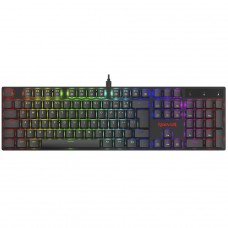 Teclado Mecânico Gamer Redragon Apas, RGB, Switch Brown, Low Profile, Full Size, ABNT2, Preto, K535-KB 