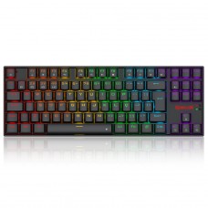 Teclado Mecânico Gamer Redragon Kumara Elite, Rainbow, Wireless/Bluetooth, Switch Brown, ABNT2, Preto, K552-KRS PT-BROWN