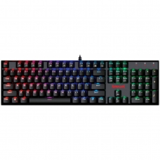 Teclado Mecânico Gamer Redragon Mitra K551 RGB, Switch Blue, ABNT2, Black - Open Box