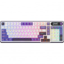 Teclado Mecânico Gamer Royal Kludge RK S98, Wireless/Bluetooth, RGB, Switch Chartreuse, ANSI, Blackberry, RKS98-BL-CT-US-WL