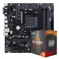 Kit Upgrade AMD Ryzen 5 5600G + Placa Mãe B450