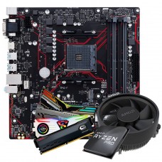 Kit Upgrade AMD Ryzen 5 4650GE + Asus Prime B450M Gaming/BR + 16GB (2x8GB) DDR4