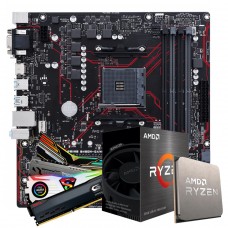 Kit Upgrade, Asus Prime B450M Gaming/BR + AMD Ryzen 5 5600G + 16GB (2x8GB) DDR4