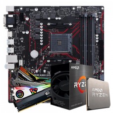 Kit Upgrade Asus Prime B450M Gaming/BR + AMD Ryzen 5 5600X + 16GB (2x8GB) DDR4