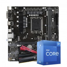 Kit Upgrade Intel Core i7 12700F + Placa Mãe B660 + 8GB DDR4