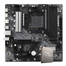 Kit Upgrade, AMD Ryzen 7 5700X, + Placa Mãe Chipset B550
