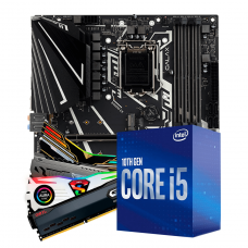 Kit Upgrade, Intel i5 10400F, Galax B460M EX, Memória DDR4 16GB (2x8GB) 3000MHz