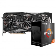 Kit Upgrade ASRock Radeon RX 6700 XT Challenger Pro OC + AMD Ryzen 7 5800X