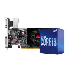 Kit Upgrade Biostar NVIDIA GeForce GT 610 2GB + Intel Core i3 10105F