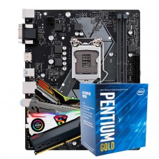 Kit Upgrade, Asus Prime H310M-E + Intel Pentium Gold G5420 + 8GB DDR4 3000MHz