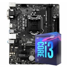Kit Upgrade, MSI H310M PRO-VDH Plus + Intel Core i3 9100F