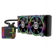 Water Cooler Alseye H240 Black, 240mm, RGB, Intel-AMD