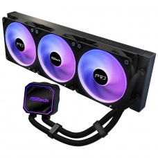 Water Cooler ASRock Pro 360, ARGB, 360mm, Intel-AMD, PWM, Preto, 90-APRA36-BAAGA6
