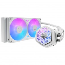 Water Cooler Cooler Master MasterLiquid 240 Atmos II VRM Fan, ARGB, 240mm, Intel-AMD, Branco, MLX-D24M-A25SZ-VW