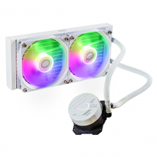 Water Cooler Cooler Master Masterliquid 240L CORE, 240mm, Intel-AMD, ARGB, White, MLW-D24M-A18PZ-RW