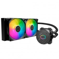 Water Cooler Cooler Master MasterLiquid 240L Core ARGB, 240mm, Intel-AMD, Preto, MLW-D24M-A18PZ-R1