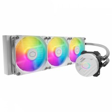 Water Cooler Cooler Master MasterLiquid 360L Core ARGB White, 360mm, Intel-AMD, Branco, MLW-D36M-A18PZ-RW