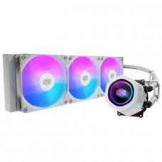 Water Cooler Cooler Master MasterLiquid Core Nex, ARGB, 360mm, Intel-AMD, Branco, MLX-D36M-A18PA-RW