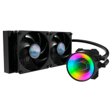 Water Cooler Cooler Master Masterliquid ML240 Mirror, 240mm, Intel-AMD, ARGB, MLX-D24M-A18PK-R1