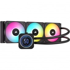 Water Cooler Corsair, iCue H150i Elite LCD XT, RGB, 360mm, Intel-AMD, CW-9060075-WW