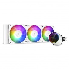 Water Cooler DeepCool Castle 360EX A-RGB WH, 360mm, ARGB, Intel-AMD, White, DP-GS-H12W-CSL360EX-AR-WH